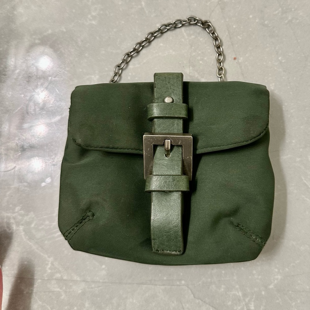 Mini bag dark green